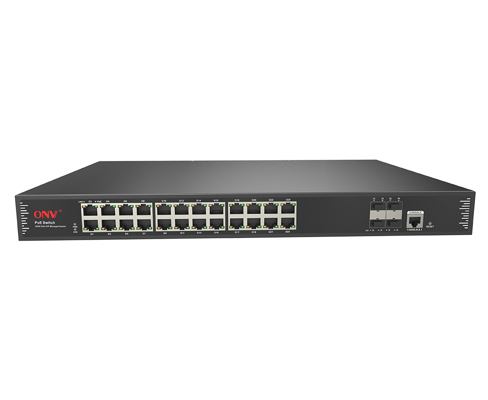 PoE switches, engineered and built by ONV