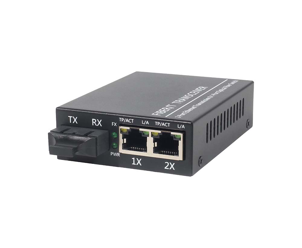Single-mode media converter: measured in kilometres